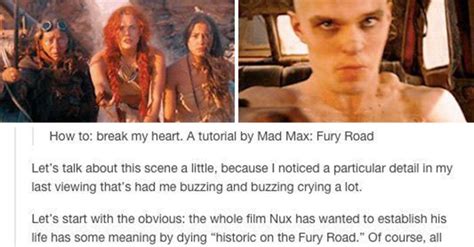 Nux in Mad Max: Fury Road - Media Chomp