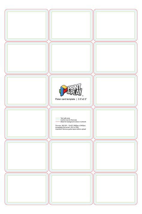 Make Your Own Trading Cards Template - Make Your Own Trading Cards By ...