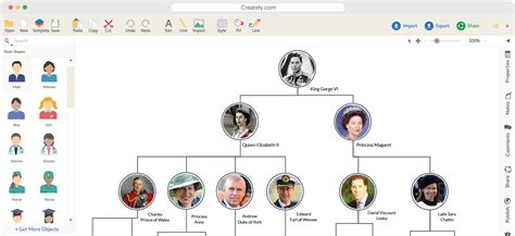 Family Tree Maker | Create Family Tree Online | Creately