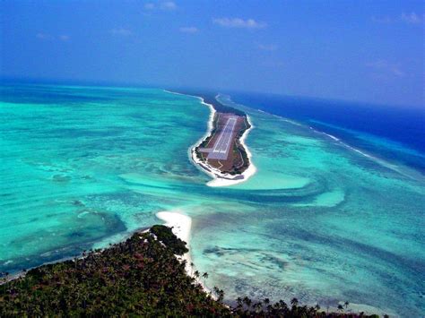 Mesmerizing Lakshadweep airport runway : r/india