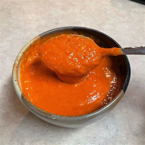 Roasted Red Pepper Sauce | Comfort du Jour