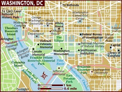 Washington DC Map