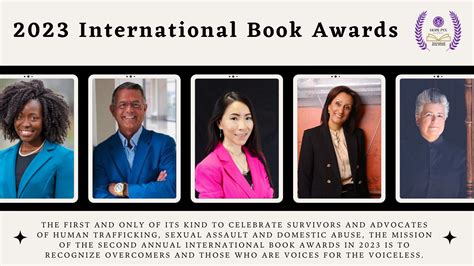 INTERNATIONAL BOOK AWARDS 2023