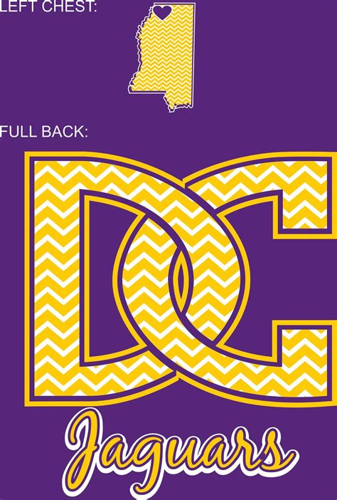 Desoto Central Football Spirit Store: DC Chevron T-Shirts!