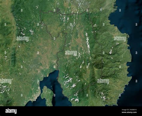 Compostela Valley, province of Philippines. High resolution satellite ...