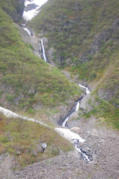 Waterfalls Near Holgate Glacier, Alaska | The Waterfall Record