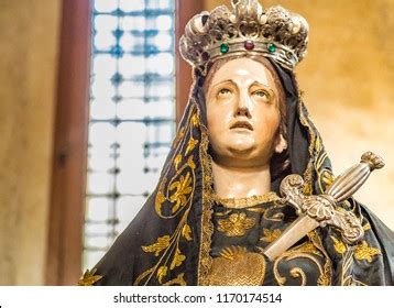 Statue Blessed Virgin Mary Stock Photo 1170174514 | Shutterstock