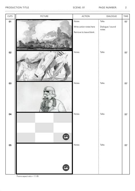 Japanese Anime Storyboard Templates | by Film Storyboards | Medium