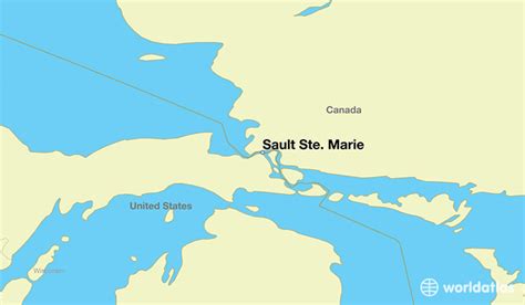 Sault Ste. Marie Mi Map