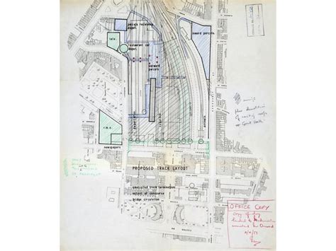 Old Euston station layout | Euston station, Map, Layout