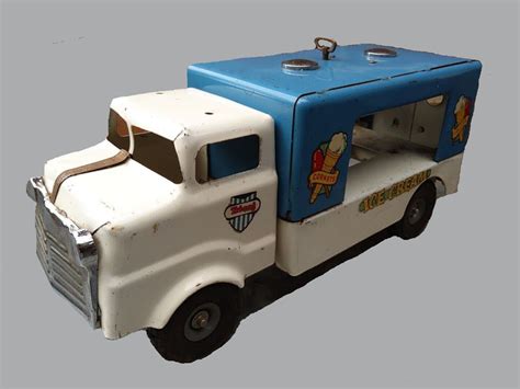 Lines Bros./Tri-ang Ice Cream Truck Music Box - Antique Toys Library