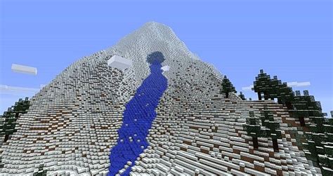 Snowy Mountain Biome Minecraft Project