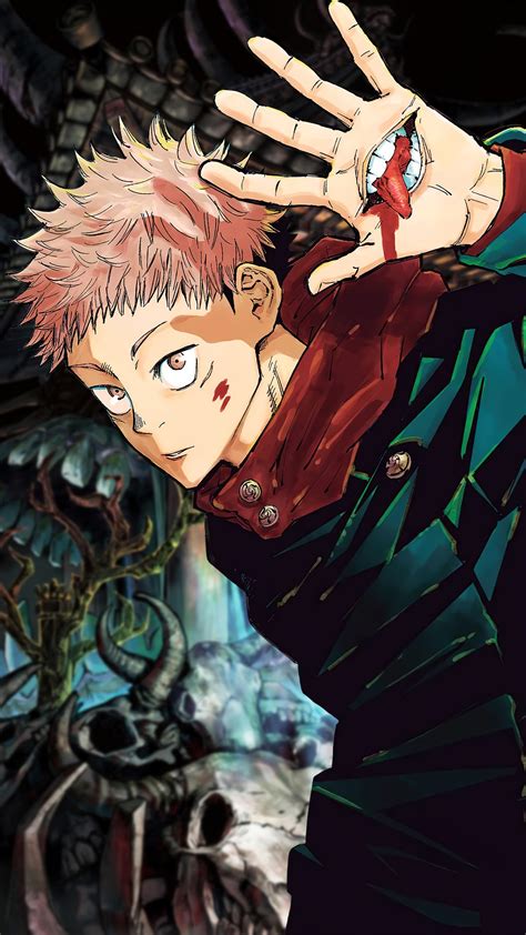 Jujutsu Kaisen, Anime, Yuji Itadori HD Phone Wallpaper | Rare Gallery