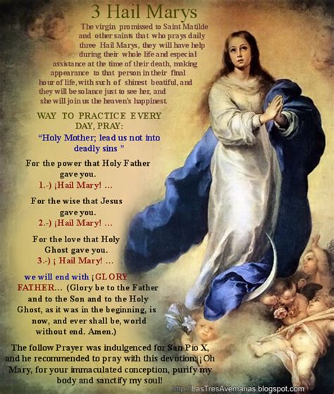 Advocaciones_Marianpurisima-ingles | 3 Hail Marys The virgin… | Flickr