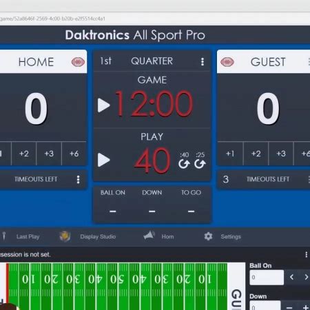 Daktronics Scoreboards – ScoreBoards.com