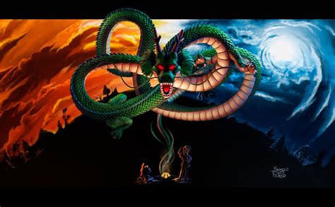 8 visions of the dragon god Shenlong