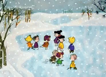 A Charlie Brown Christmas GIF - A Charlie Brown Christmas Snow Ice ...