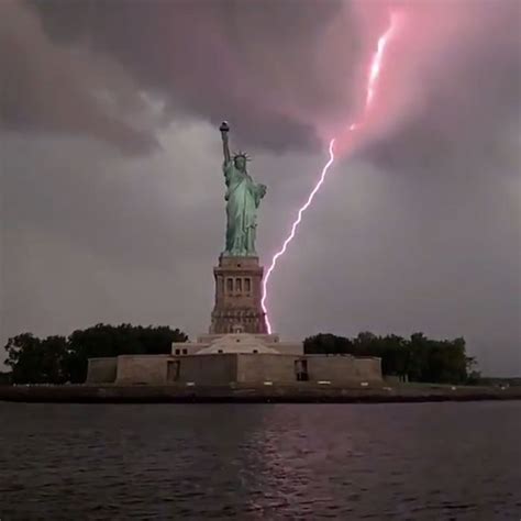 Was the Statue of Liberty Hit by Lightning - Travel Tickets