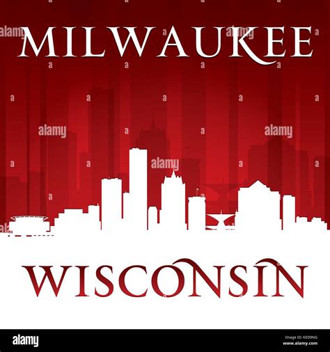 Milwaukee skyline silhouette -Fotos und -Bildmaterial in hoher ...