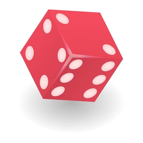 Premium Vector | Red dice icon isometric of red dice vector icon for web design isolated on ...