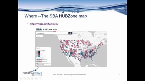 The SBA HUBZone map, and increasing your HUBZone goaling percentage ...