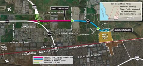 Otay Mesa East Port of Entry Border Crossing - Discover Baja Travel Club