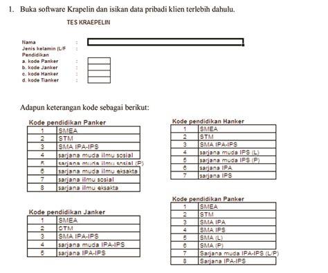 Rumus Kraepelin : Skoring Psikotes Software Psikotes Laman 2 - Tapi tahukah anda bahwa psikotest ...