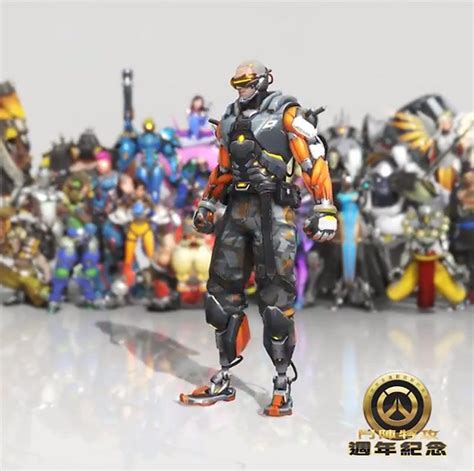 Four New Overwatch Character Skins Celebrating Game's First Anniversary ...