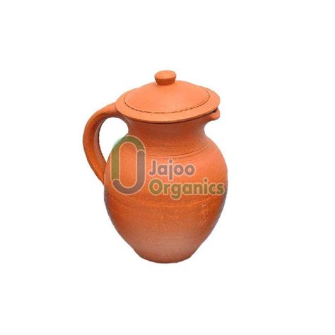 Polished Handmade Clay Water Jug, Storing Capacity : 5-10ltr at Best ...