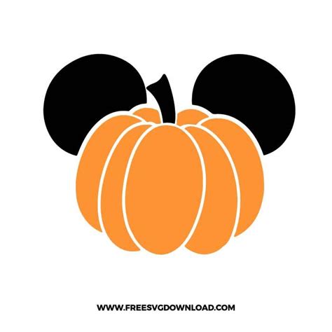 Mickey Mouse Pumpkin SVG & PNG halloween cut files | Mickey mouse pumpkin, Mickey mouse ...