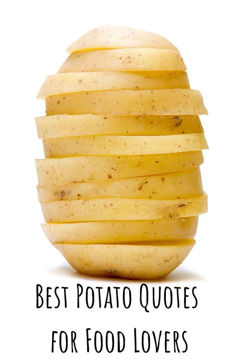 Best Potato Quotes for Food Lovers - Darling Quote