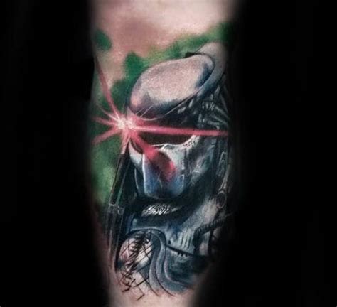 50 Predator Tattoo Designs For Men - Sci-Fi Ink Ideas