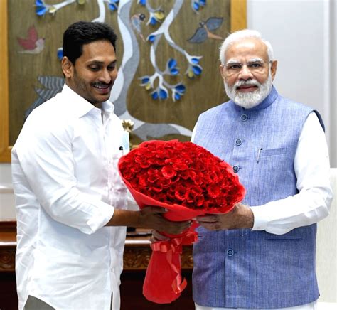 Andhra Pradesh Chief Minister Jagan Mohan Reddy meets PM, discusses ...