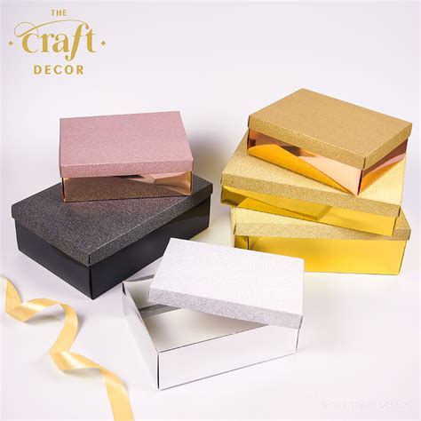 The Craft Decor Shining Gift Box | Kotak Hantaran | Surprise Box DIY ...