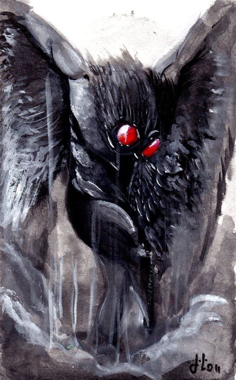 Mothman by Batawp.deviantart.com on @DeviantArt | Mothman, Horror movie ...