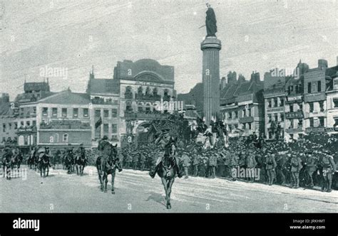 Entry of the British 5th Army, liberation of Lille, 1918 Stock Photo - Alamy