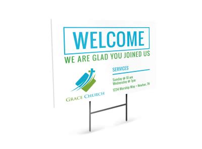 Design Custom Church Signs Online | MyCreativeShop