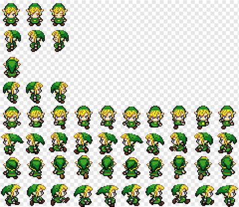 The Legend of Zelda Link, Sprite 2D computação gráfica Unity Animation, sprite, jogo, 3D ...