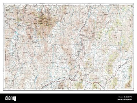 Wells, Nevada, map 1955, 1:250000, United States of America by Timeless Maps, data U.S ...