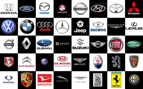 Car Brand Logos And Names List