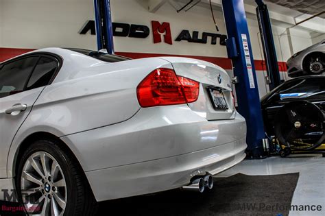 E90 BMW 328i BMW Performance Exhaust Install Photos