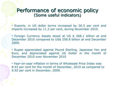 Economic policy