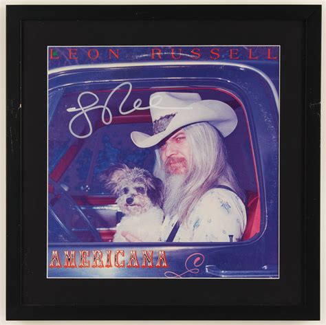 Lot Detail - Leon Russell Signed "Americana" Album