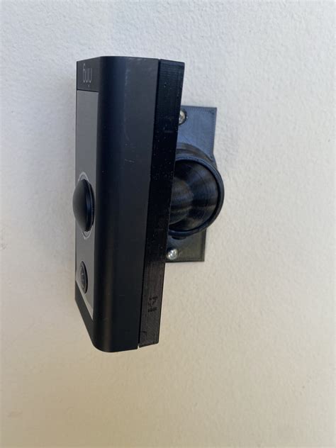 Ring Doorbell Wired 2021- 15-90 degree Swivel Mount