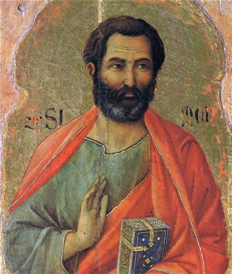 Apostle Simon, 1308 - 1311 - Duccio - WikiArt.org