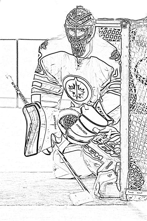 11 Free Hockey Coloring Pages for Kids | | BestAppsForKids.com