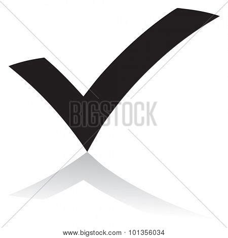 Check Mark Silhouette Vector & Photo (Free Trial) | Bigstock