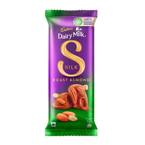 Cadbury Dairy Milk Silk Roast Almond Chocolate Bar 143g | Sinin