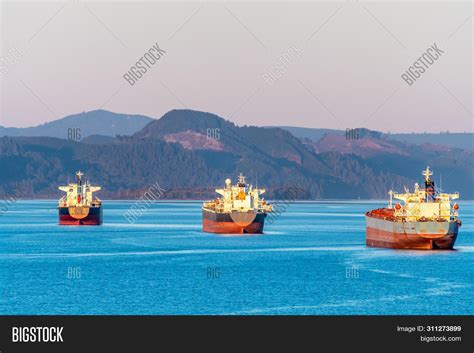 Fleet Cargo Ships Image & Photo (Free Trial) | Bigstock