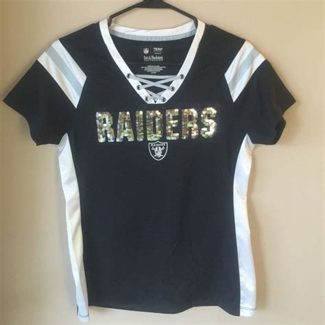 Women's NFL team apparel, raiders jersey Sz small | Team apparel, Nfl ...